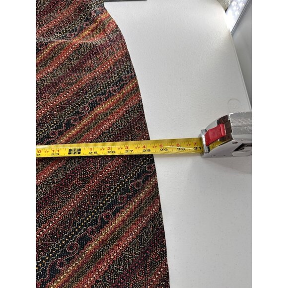 Kathie Lee Woman Multi-Color Top Blouse Striped Pattern Size 3X 22/24 - Picture 6 of 8